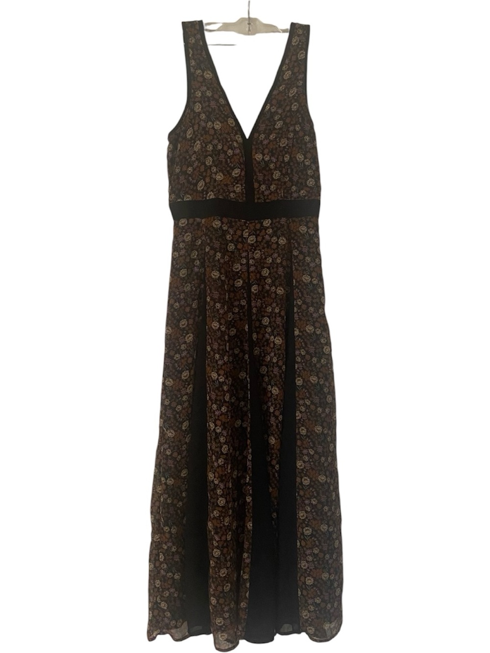 NWT Scotch & Soda Floral Maxi Dress XS Boho Prairie Cottagecore - Picture 2 of 7